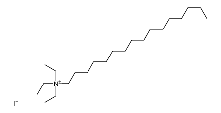 triethyl(hexadecyl)azanium,iodide结构式