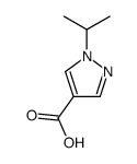 1-Isopropyl-1H-pyrazole-4-carboxylic acid Structure