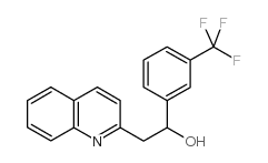 2-喹啉-2-基-1-(3-三氟甲基苯基)乙醇图片