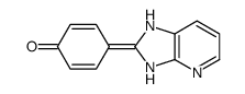 4-(1,3-dihydroimidazo[4,5-b]pyridin-2-ylidene)cyclohexa-2,5-dien-1-one结构式