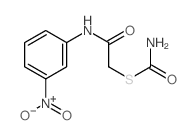 2-carbamoylsulfanyl-N-(3-nitrophenyl)acetamide picture