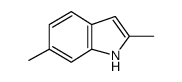 2,6-二甲基-1H-吲哚结构式