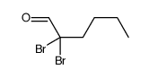 2,2-dibromohexanal结构式