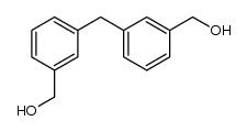 3,3'-Bis-hydroxymethyl-diphenylmethan结构式