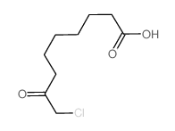 9-chloro-8-oxononanoic acid Structure