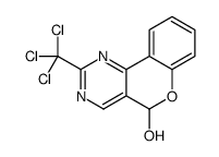 2-(trichloromethyl)-5H-chromeno[4,3-d]pyrimidin-5-ol Structure