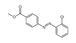 methyl 4-[(2-chlorophenyl)diazenyl]benzoate Structure