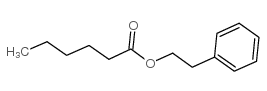 Benzylcarbinyl caproate Structure