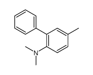 N,N,4-trimethyl-2-phenylaniline结构式