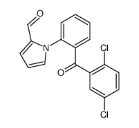 1-[2-(2,5-dichlorobenzoyl)phenyl]pyrrole-2-carbaldehyde Structure