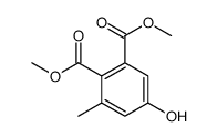 5-羟基-3-甲基邻苯二甲酸二甲酯结构式