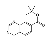 tert-butyl 4H-3,1-benzothiazine-7-carboxylate结构式