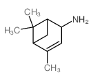 2-Pinene-4-amine,stereoisomer (8CI) Structure