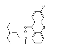 6-chloro-N-[2-(diethylamino)ethyl]-N,4-dimethyl-9-oxothioxanthen-1-amine oxide Structure