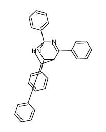 1,3,5,8-tetraphenyl-2,6-diaza-bicyclo[2.2.2]oct-2-ene结构式