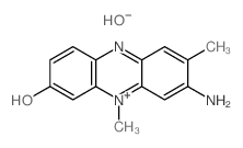 8-amino-7,10-dimethyl-8H-phenazin-2-ol结构式