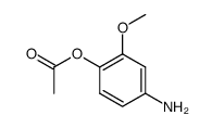 4-acetoxy-3-methoxyaniline Structure