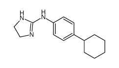 N-(4-cyclohexylphenyl)-4,5-dihydro-1H-imidazol-2-amine picture