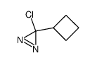 3-cyclobutyl-3-chlorodiazirine Structure