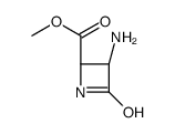 methyl (2R,3R)-3-amino-4-oxoazetidine-2-carboxylate Structure