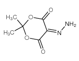 5-Diazo-2,2-dimethyl-1,3-dioxane-4,6-dione Structure