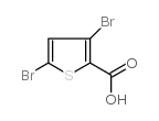 3,5-Dibromothiophene-2-carboxylic acid Structure