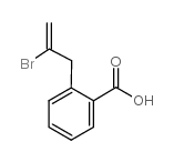 2-(2-BROMO-2-PROPENYL)BENZOIC ACID structure