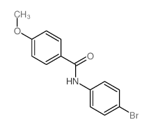 N-(4-溴苯基)-4-甲氧基苯甲酰胺图片