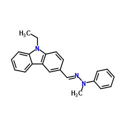 9-乙基咔唑-3-甲醛 N-甲基-N-苯腙图片