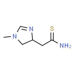 1H-Imidazole-4-ethanethioamide,4,5-dihydro-1-methyl-(9CI) structure