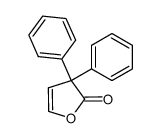 3,3-diphenyldihydrofuran-2(3H)-one Structure