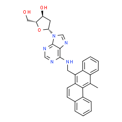 N(6)-(12-methylbenzanthracenyl-7-methyl)deoxyadenosine picture