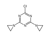 2,4-bis(aziridin-1-yl)-6-chloro-1,3,5-triazine Structure