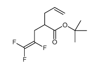 tert-butyl 4,5,5-trifluoro-2-prop-2-enylpent-4-enoate Structure