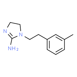 1H-Imidazol-2-amine,4,5-dihydro-1-[2-(3-methylphenyl)ethyl]-(9CI) structure