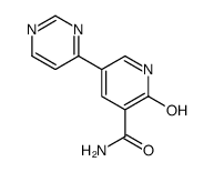 2-oxo-5-pyrimidin-4-yl-1H-pyridine-3-carboxamide Structure