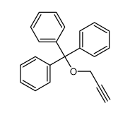 [diphenyl(prop-2-ynoxy)methyl]benzene Structure