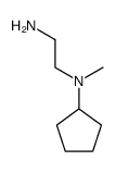 N-cyclopentyl-N-methyl-ethylenediamine结构式