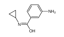 3-amino-N-cyclopropylbenzamide structure