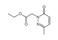 ethyl 2-[3-methyl-6-oxopyridazin-1(6H)-yl]acetate结构式