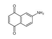 6-aminonaphthalene-1,4-dione Structure