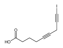 9-iodonona-5,8-diynoic acid结构式