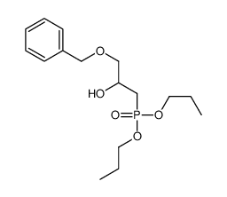 1-dipropoxyphosphoryl-3-phenylmethoxypropan-2-ol Structure