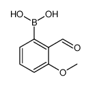 (2-Formyl-3-methoxyphenyl)boronic acid structure