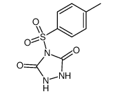 4-(toluene-4-sulfonyl)-[1,2,4]triazolidine-3,5-dione Structure