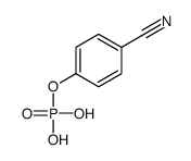 (4-cyanophenyl) dihydrogen phosphate Structure