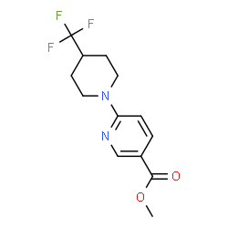 methyl 6-[4-(trifluoromethyl)piperidino]nicotinate picture