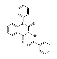 N-(1-phenyl-2,4-dithioxo-1,2-dihydroquinazolin-3(4H)-yl)benzamide Structure