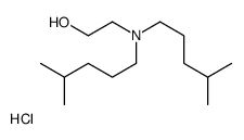 2-(bis(4-methylpentyl)amino)ethanol hydrochloride结构式