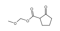 methoxymethyl 2-oxocyclopentanecarboxylate Structure